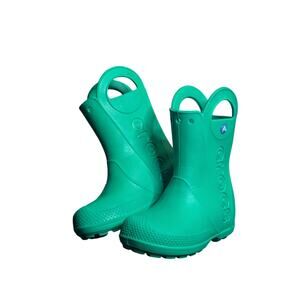 Crocs Green Rain Boots C12